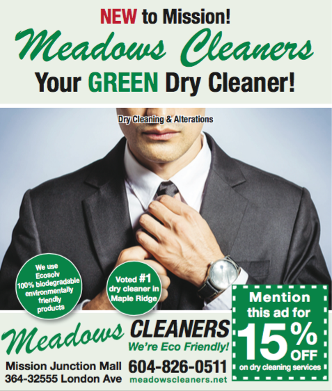 15% Savings at Meadow Cleaners